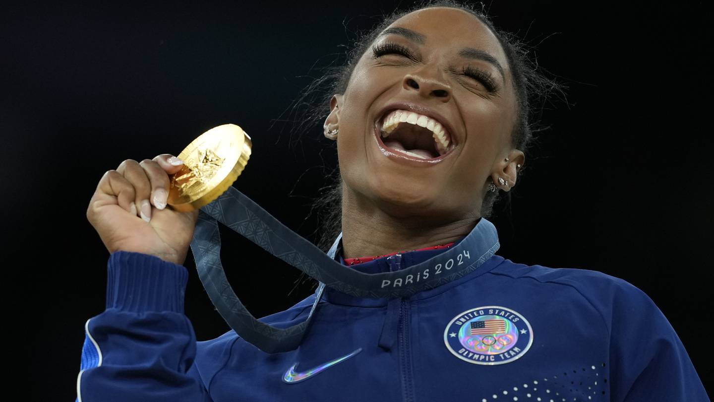 Simone Biles doesn't rule out the 2028 Olympics after winning the gold