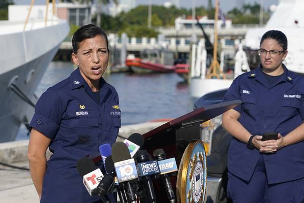 Photos: 5 dead, dozens missing after boat capsizes off Florida coast