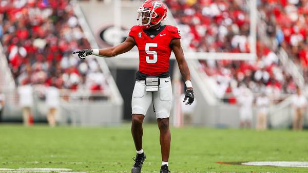 Georgia wide receiver Rara Thomas arrested on multiple ‘family violence’ counts
