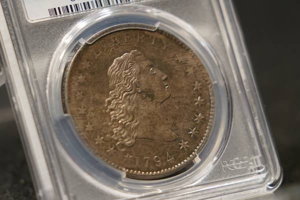 Rare 1794 silver dollar coin sells for $12 million