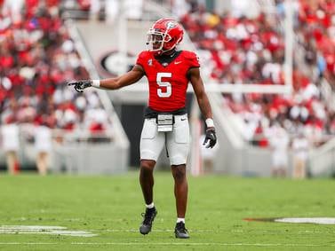 Georgia wide receiver Rara Thomas arrested on multiple ‘family violence’ counts