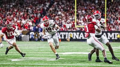 Mild-mannered Georgia tight end Brock Bowers takes Superman performances in stride
