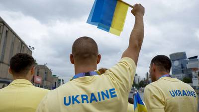 For Ukrainian athletes, joy mixes with sorrow at the Paris Olympics