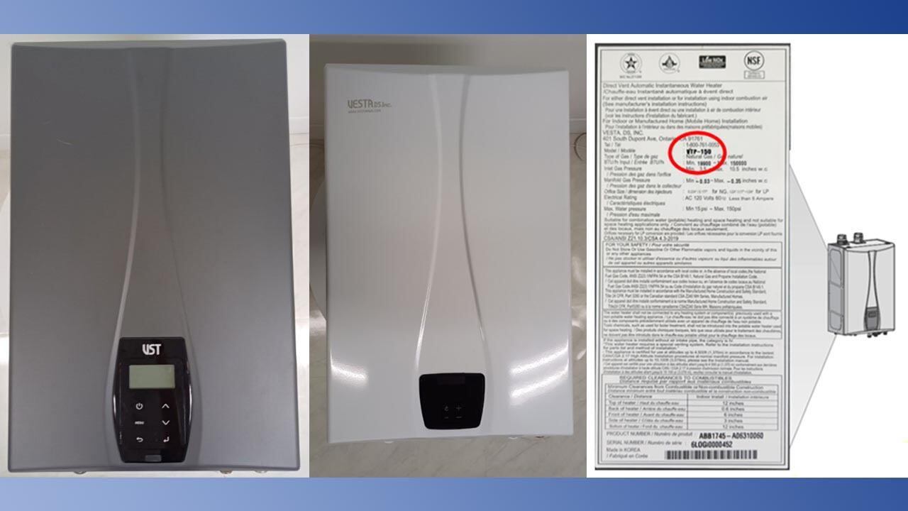 Tankless water heaters