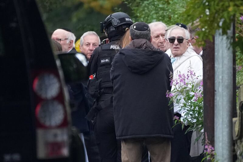 Stabbing at Manchester synagogue