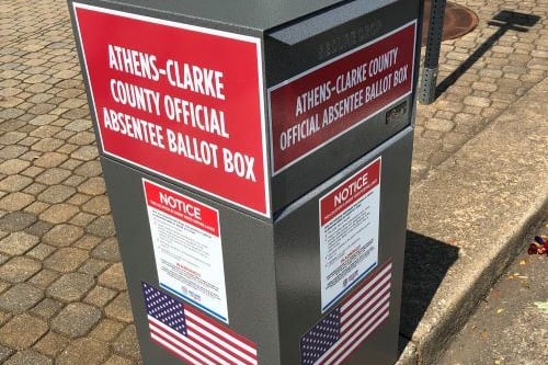 Six absentee ballot drop boxes installed throughout Athens