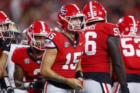 Carson Beck dishes on taking shots, ‘comfortability’ in Georgia offense